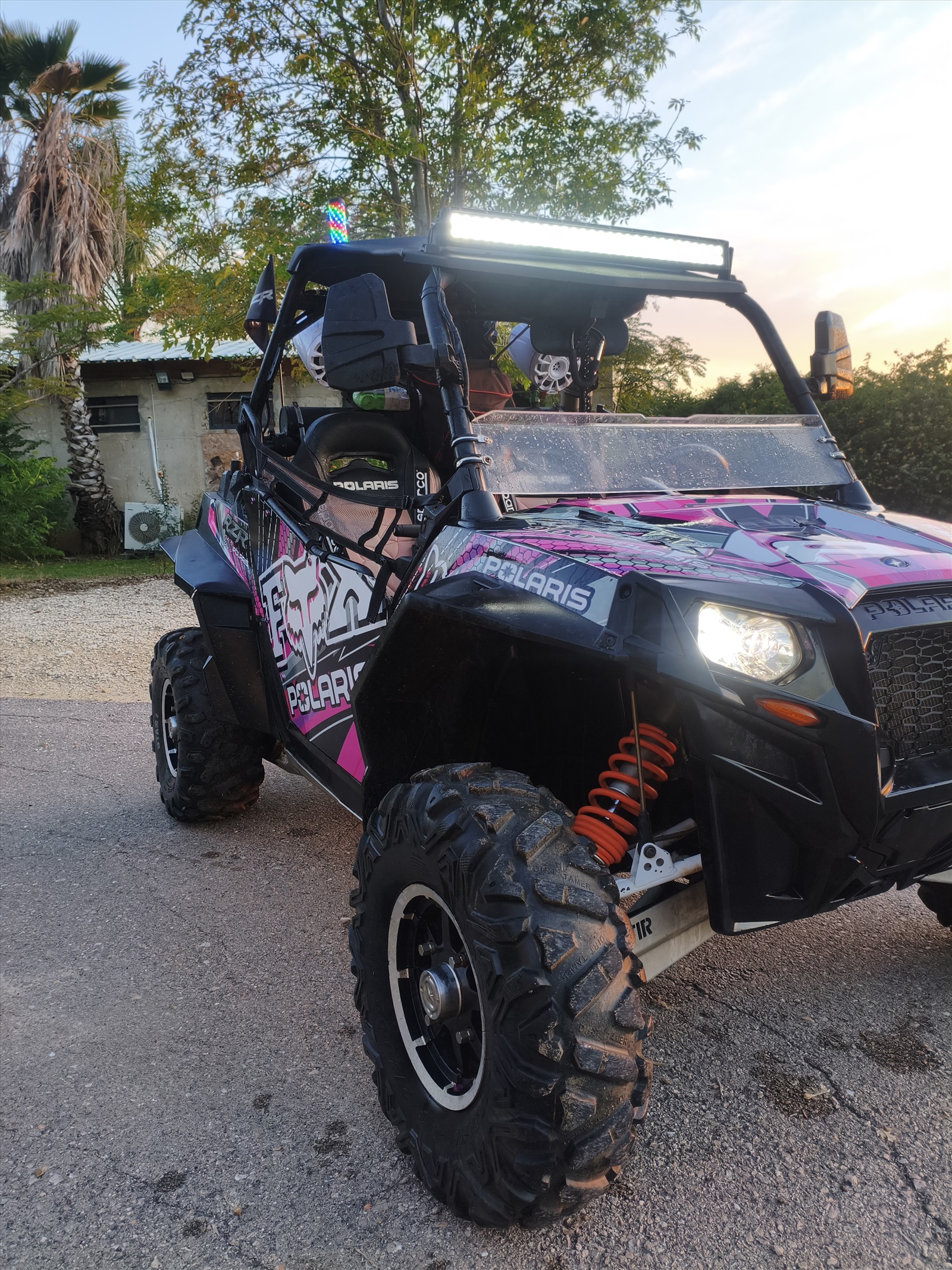 תמונה 2 , רישוי כביש RZR 900 xp טרקטורונים פולריס