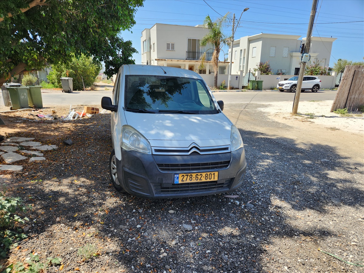 תמונה 1, סיטרואן ברלינגו דור 2 (2008-2019) יד 3 2017 | 160000 קמ