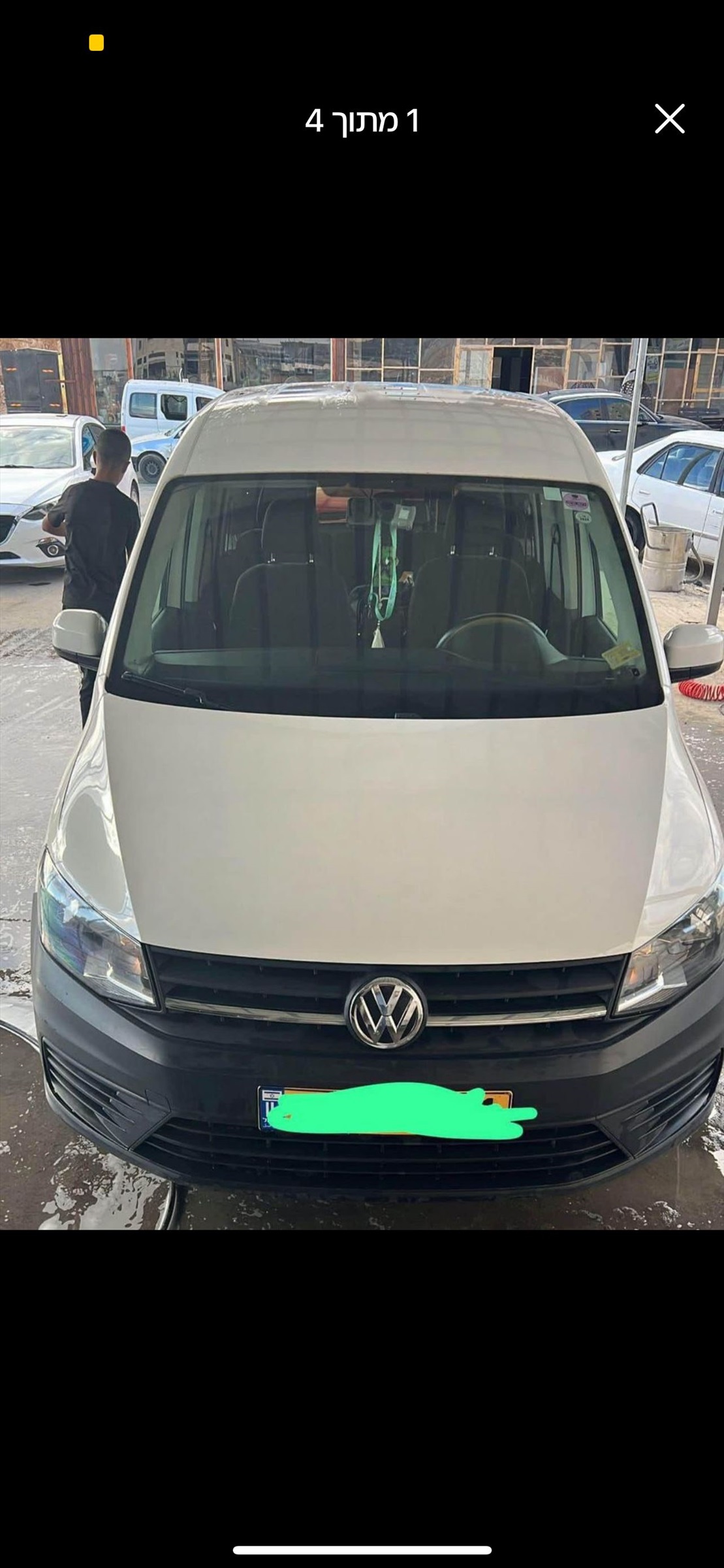 תמונה 1, פולקסווגן קאדי יד 1 2019 | 150000 קמ