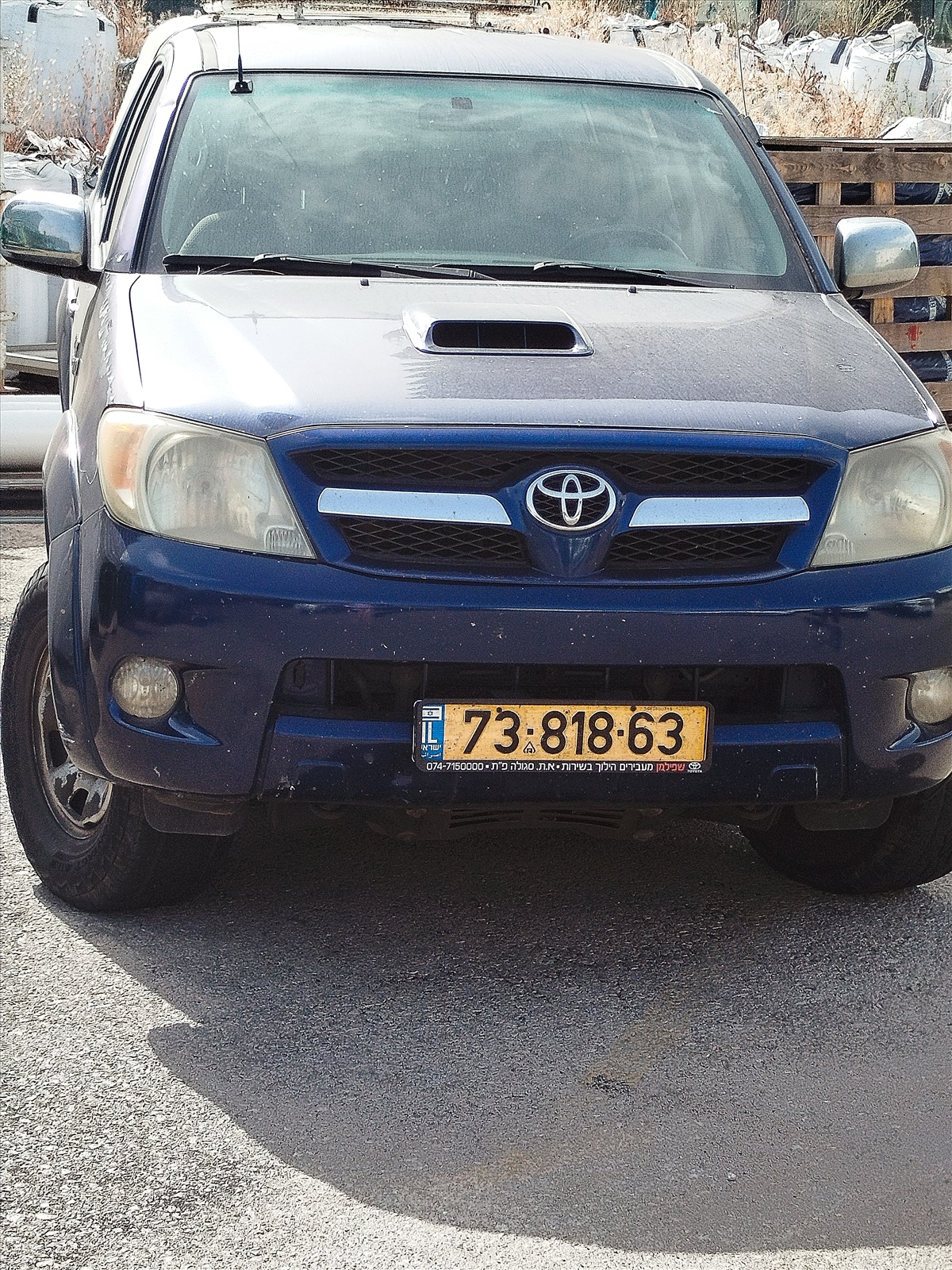 תמונה 1, טויוטה היילקס ויגו 4X4
 יד 1 2008 | 573000 קמ