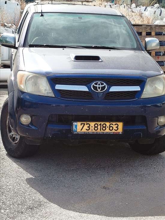 תמונה 1 ,טויוטה היילקס ויגו 4X4
 יד 1 2008 573000 ק"מ