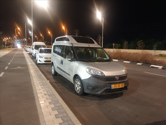 תמונה 1 ,פיאט דובלו יד 3 2017 37600 ק"מ