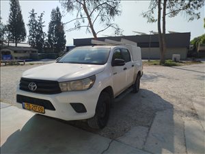 טויוטה היילקס 4X4
 2017 יד  2 