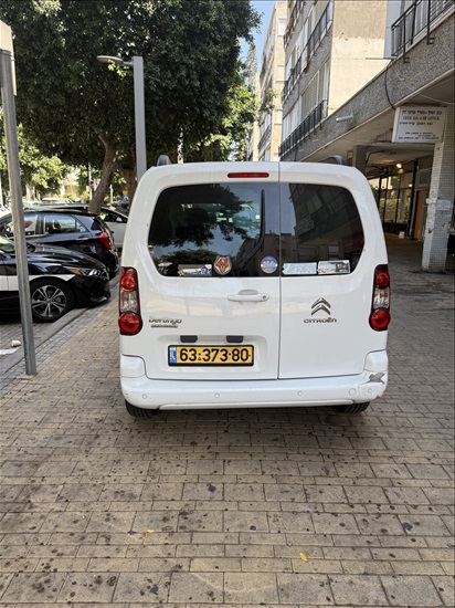 תמונה 2 ,סיטרואן ברלינגו דור 3 (מ-2018) יד 1 2017 121000 ק"מ