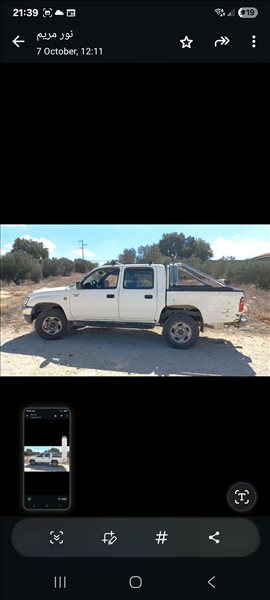 טויוטה היילקס 4X4
 2004 יד 5 <br>      