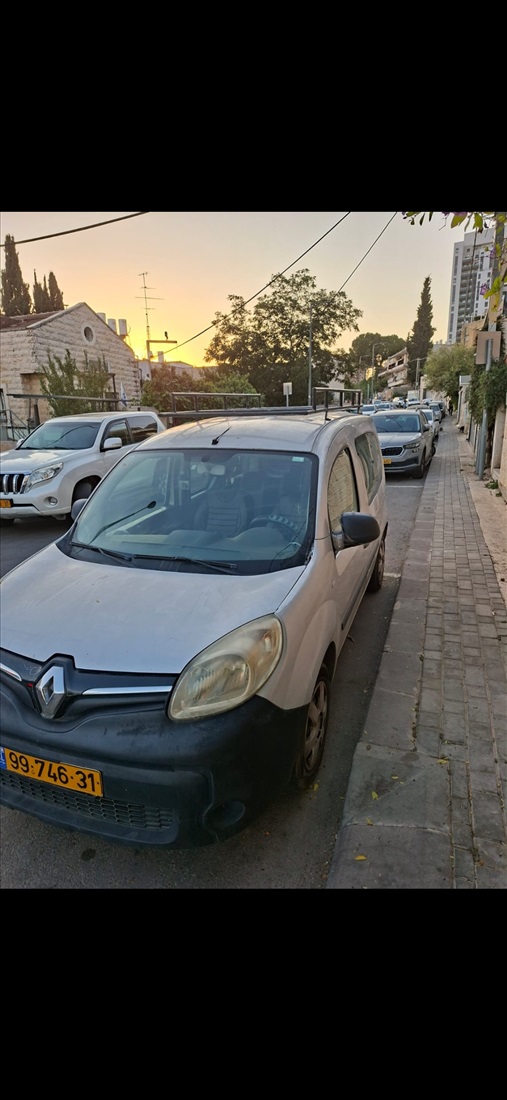 תמונה 1 ,רנו קנגו החדשה יד 4 2015 217000 ק"מ