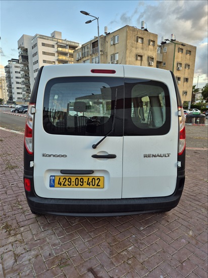 תמונה 5 ,רנו קנגו החדשה יד 2 2021 138000 ק"מ