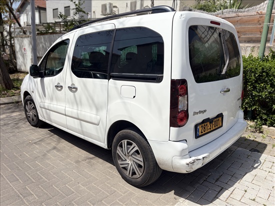 תמונה 2 ,סיטרואן ברלינגו דור 2 (2008-2019) יד 3 2018 155000 ק"מ