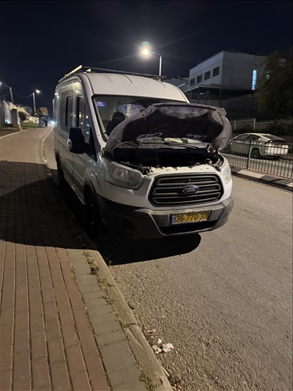 תמונה 3 ,פורד טרנזיט החדשה יד 2 2017 305000 ק"מ