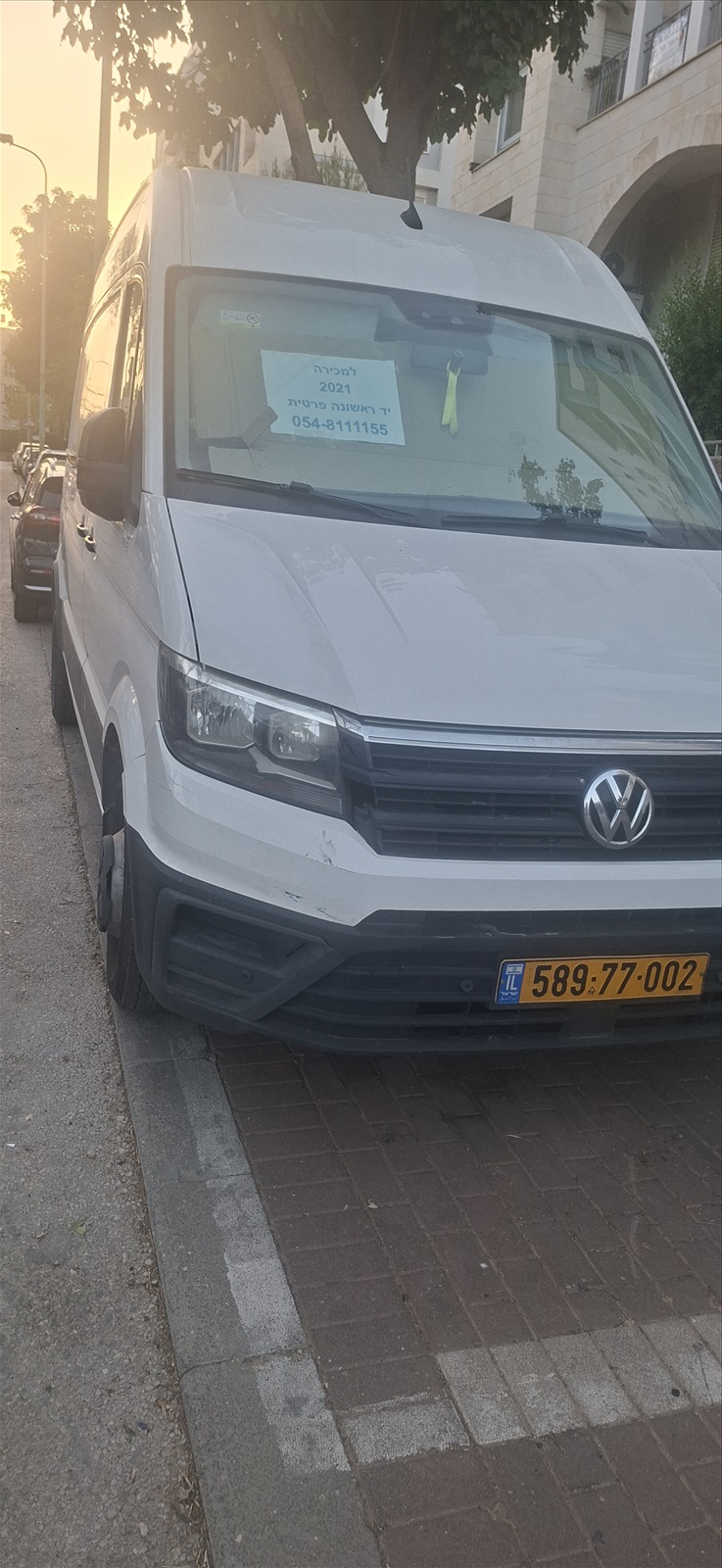 תמונה 2, פולקסווגן קראפטר
 יד 1 2021 | 217000 קמ