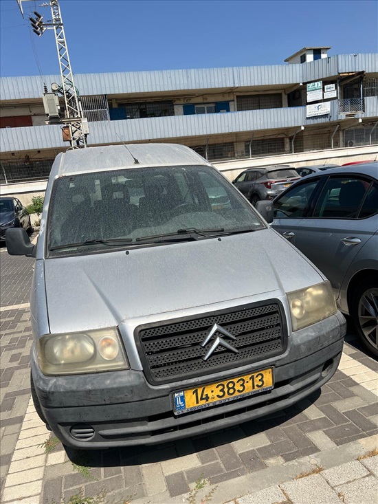 תמונה 2 ,סיטרואן ג`מפי קצר יד 3 2006 193500 ק"מ