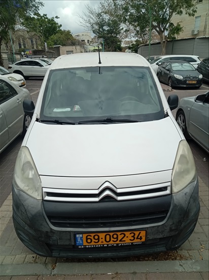 תמונה 1 ,סיטרואן ברלינגו דור 2 (2008-2019) יד 2 2015 270000 ק"מ