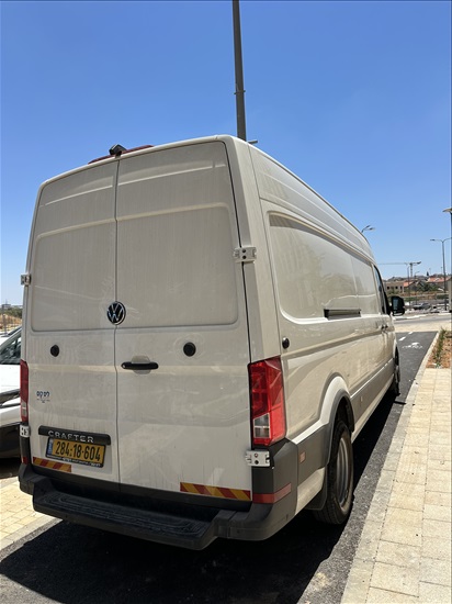 תמונה 2 ,פולקסווגן קראפטר
 יד 1 2025 38500 ק"מ