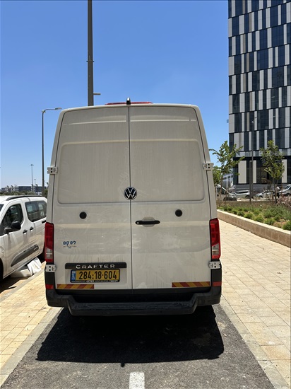 תמונה 3 ,פולקסווגן קראפטר
 יד 1 2025 38500 ק"מ