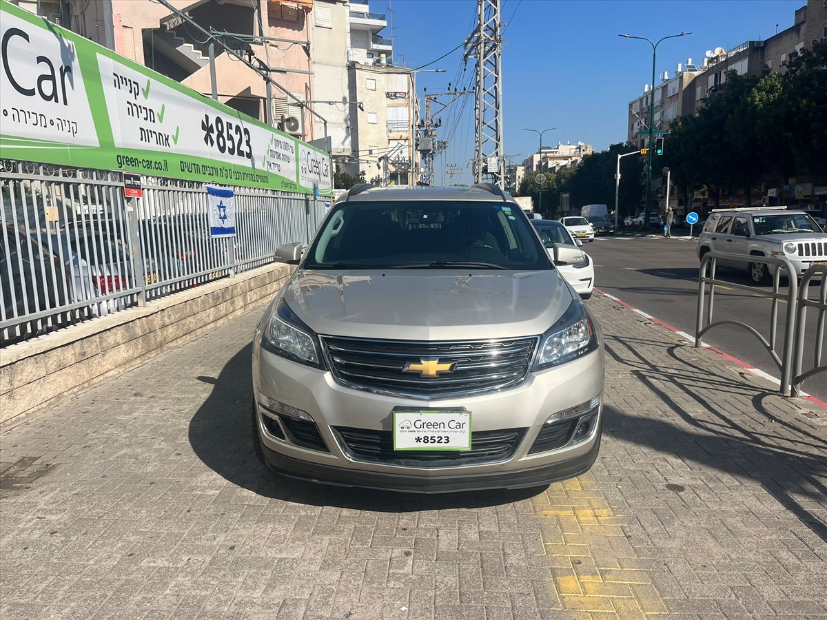 תמונה 1, שברולט טראוורס יד 1 2017 | 119500 קמ