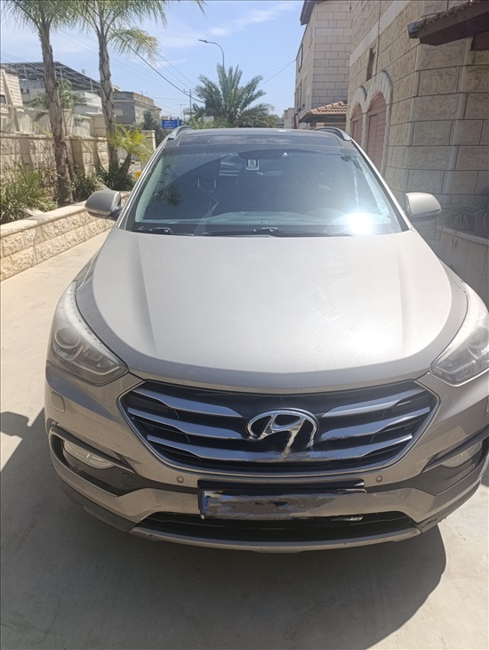 תמונה 2 ,יונדאי סנטה פה יד 1 2017 122000 ק"מ