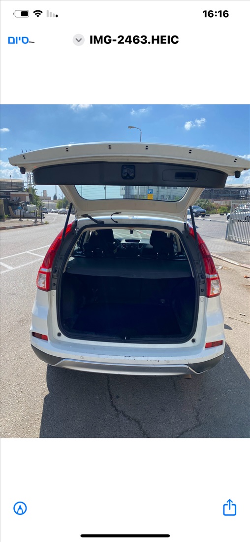 תמונה 2 ,הונדה CR-V יד 1 2015 150000 ק"מ