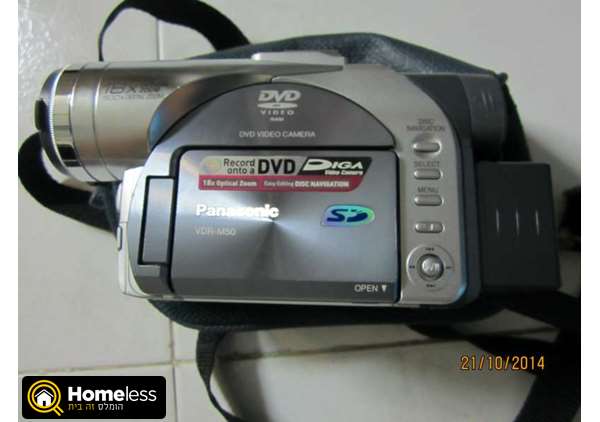 תמונה 4 ,מצלמת וידאו Panasonic VDR-M50 למכירה בבת ים צילום  מצלמת וידאו