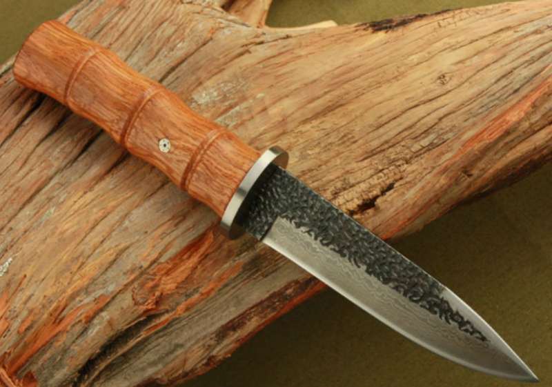 Лезвие охотничьего ножа. Рукоятка для ножа. Деревянная рукоять ножа. Охотничий нож. Нож с деревянной рукояткой.