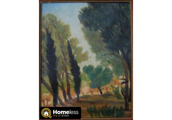 תמונה 1 ,אברהם נתון שנות ה-40 רמת גן למכירה ברמת גן אומנות  ציורים