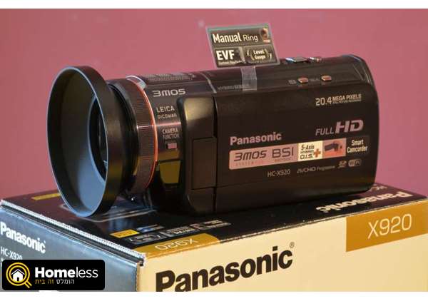 תמונה 2 ,Panasonic HC-X920 למכירה בראשון לציון צילום  מצלמת וידאו