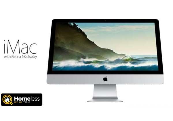 תמונה 1 ,iMac 27" with Retina Display 5 למכירה בתל אביב מחשבים וציוד נלווה  מחשב