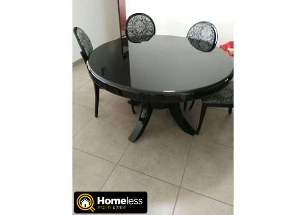 תמונה 1 ,שולחן עגול וכסאות למכירה בפתח תקווה ריהוט  פינת אוכל
