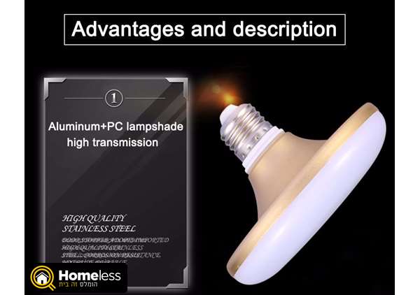תמונה 3 ,מנורת הצפה LED נגד מים 20W למכירה בראשון לציון מוצרי חשמל  תאורה ונברשות