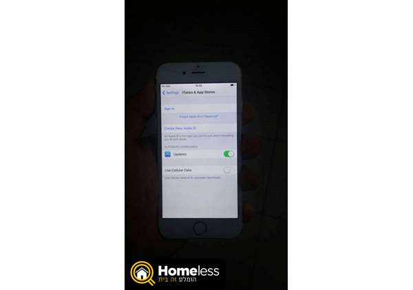 תמונה 2 ,אייפון 6 16 גיגה  למכירה בחולון סלולרי  סמארטפונים