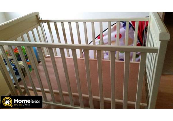 תמונה 1 ,מיטת תינוק מעץ למכירה ברמת גן לתינוק ולילד  מיטות ולולים
