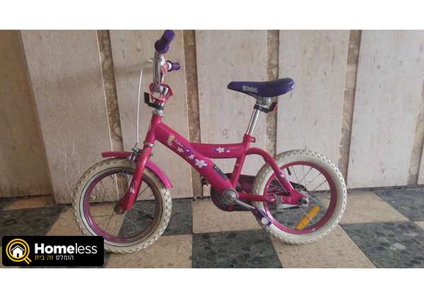 תמונה 1 ,אופני BMX ורודות 14' למכירה בחולון אופניים  אופני ילדים