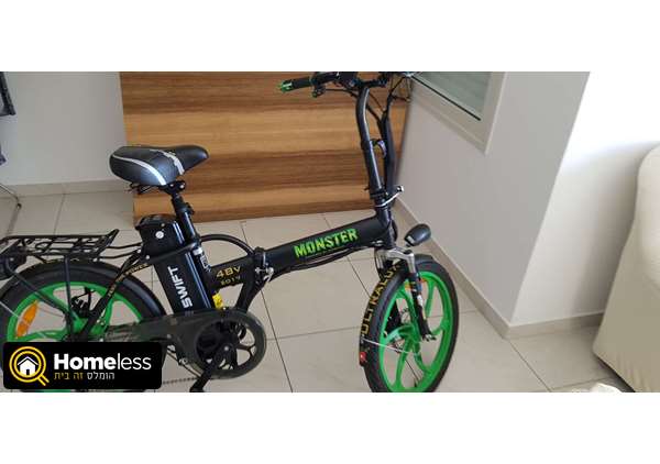 תמונה 1 ,Monster 2017 למכירה ברחובות אופניים  אופניים חשמליים