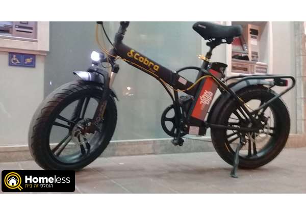 תמונה 4 ,קוברה גלגלים עבים למכירה בבני ברק אופניים  אופניים חשמליים