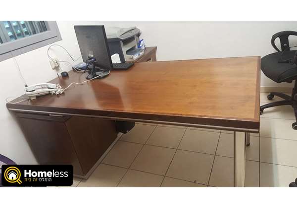 תמונה 2 ,שולחן ושלוחה לחדר עבודה למכירה במודיעין-מכבים-רעות ריהוט  ריהוט משרדי