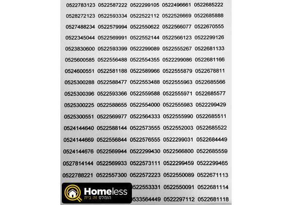 תמונה 3 ,מספרי זהב למכירה בתל אביב סלולרי  מספרי זהב