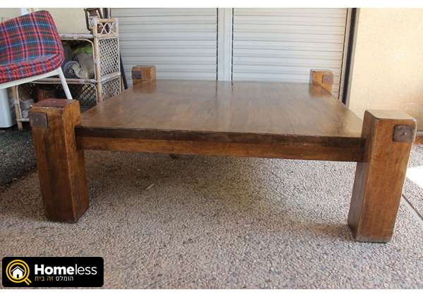 תמונה 1 ,שולחן סלון כפרי מעץ מלא למכירה בכרמיאל ריהוט  שולחנות