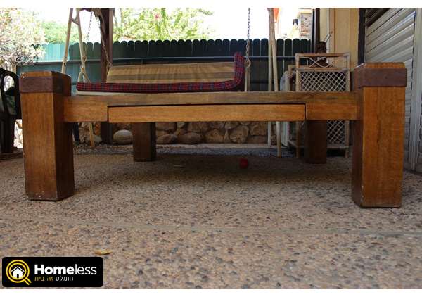 תמונה 2 ,שולחן סלון כפרי מעץ מלא למכירה בכרמיאל ריהוט  שולחנות