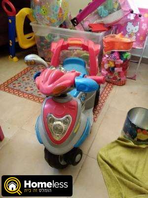 תמונה 1 ,אופנוע חשמלי למכירה בגדרה לתינוק ולילד  ממונעים לילדים