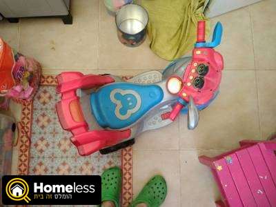 תמונה 2 ,אופנוע חשמלי למכירה בגדרה לתינוק ולילד  ממונעים לילדים