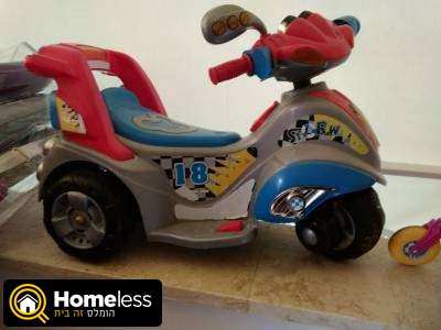 תמונה 3 ,אופנוע חשמלי למכירה בגדרה לתינוק ולילד  ממונעים לילדים