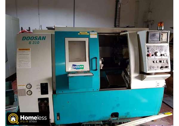 תמונה 1 ,מחרטהCNC /DOOSAN-S310  למכירה בפתח תקווה ציוד לתעשייה  מכונות