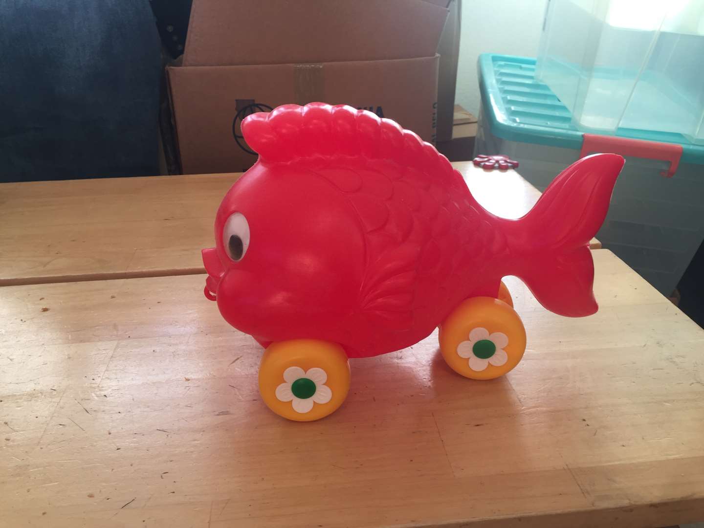 תמונה 1 ,דג גדול פלאסטיק למכירה בנתניה לתינוק ולילד  משחקים וצעצועים
