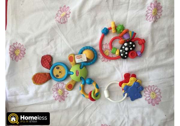 תמונה 1 ,סט של צעצועים רעשנים (3) למכירה בנתניה לתינוק ולילד  משחקים וצעצועים