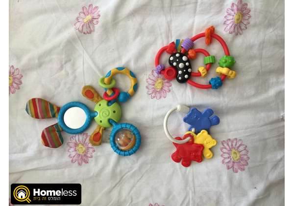 תמונה 2 ,סט של צעצועים רעשנים (3) למכירה בנתניה לתינוק ולילד  משחקים וצעצועים