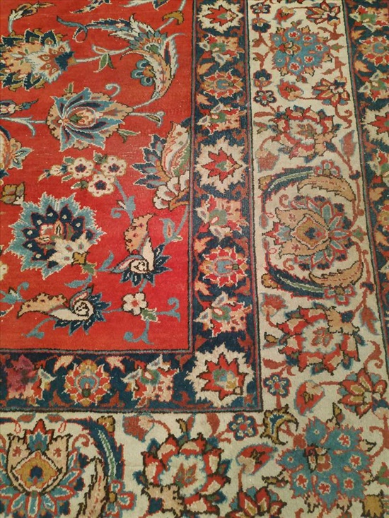 שטיח פרסי קאשן עבודת יד 