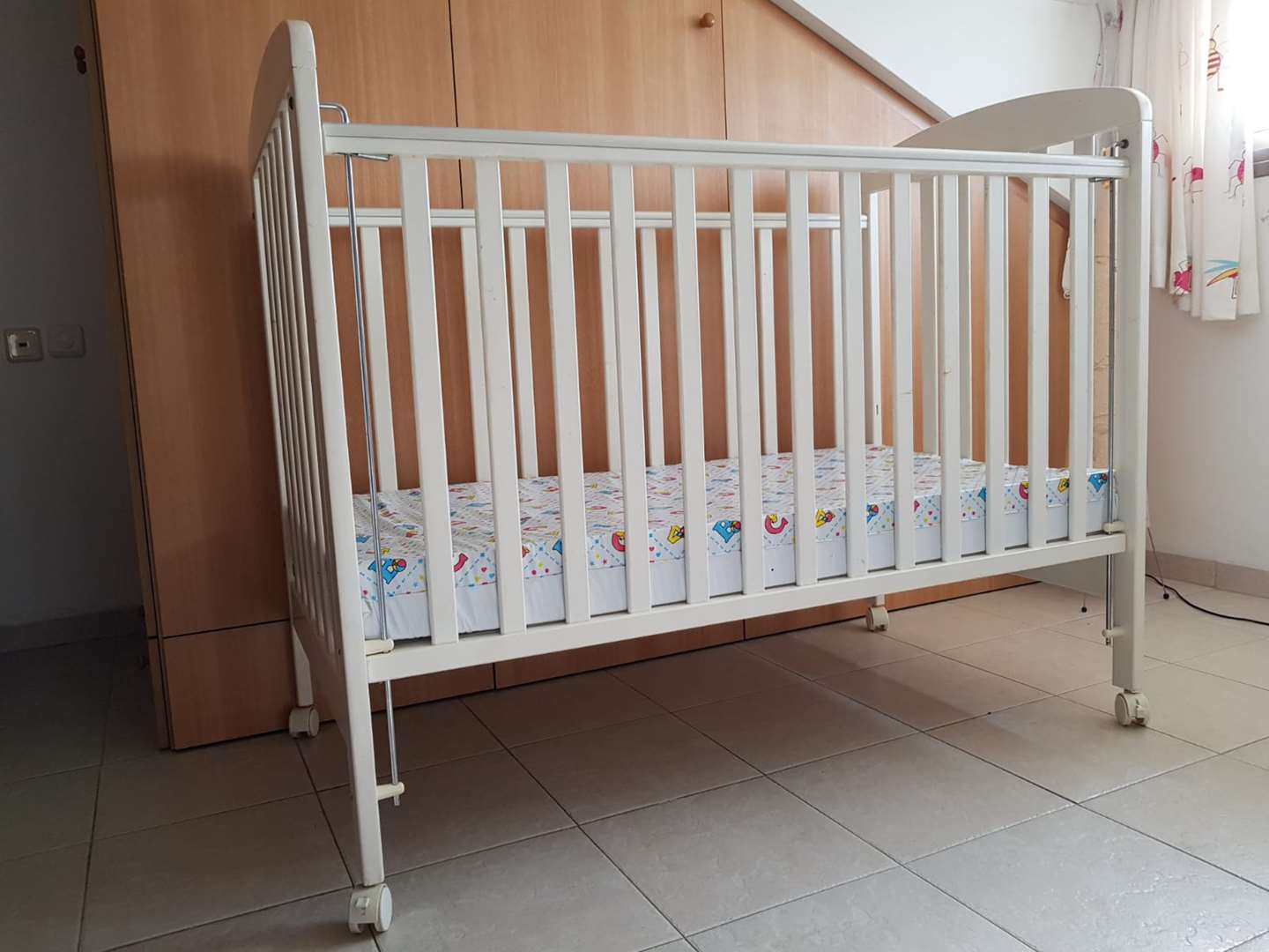 תמונה 1 ,מיטת תינוק+מזרן למכירה בחיפה לתינוק ולילד  מיטות ולולים