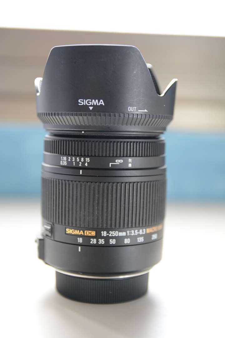 תמונה 4 ,sigma 18-250mm f3.5-5.6 למכירה באריאל צילום  עדשות