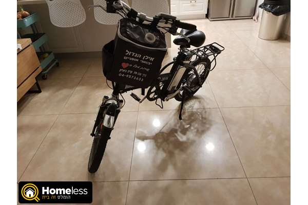 תמונה 2 ,אופנים חשמלים כמו חדש! למכירה בחיפה אופניים  אופניים חשמליים