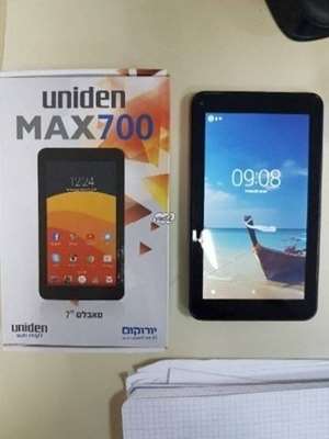 תמונה 2 ,uniden MAX700 למכירה בחולון מחשבים וציוד נלווה  טאבלט Tablet