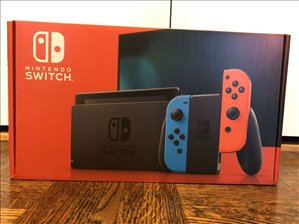 Nintendo Switch Neón Red and N 